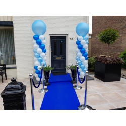 Ballonnenpilaar "Groot", Top-ballon "Effen", per stuk