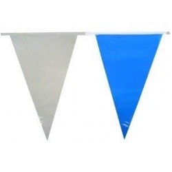 Vlaggenlijn Blauw/Wit